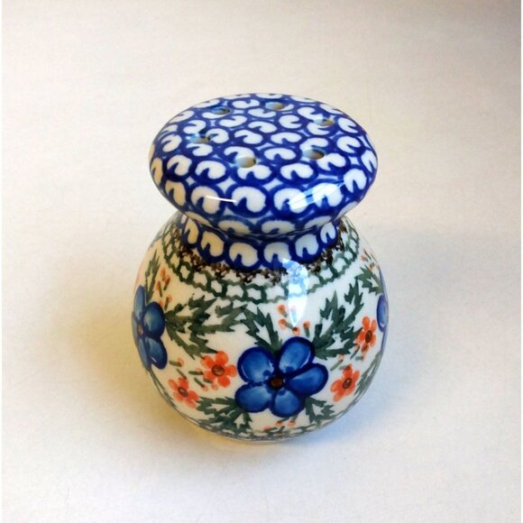 4” Polish Pottery Parmesan Shaker by Ceramika Artystyczna - Picture 2 of 6